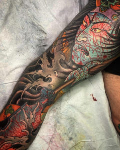 Taira No Tomomori Tattoo, Samurai Tattoo, Japanese Tattoo, Japanese Tattoo Art